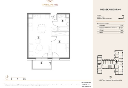 Mieszkanie w inwestycji: Waterlane Vibe