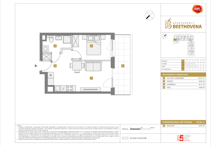Mieszkanie w inwestycji: Apartamenty Beethovena