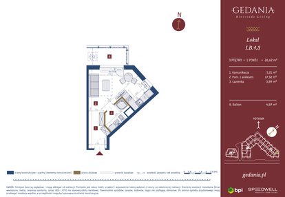 Mieszkanie w inwestycji: GEDANIA Riverside Living - apartamenty inwestycyjne