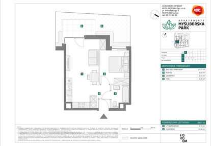 Mieszkanie w inwestycji: Apartamenty Myśliborska Park