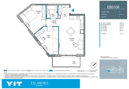 Mieszkanie w inwestycji: Talarowa Park II