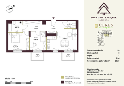 Mieszkanie w inwestycji: Sosnowy Zakątek II - budynek M