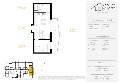 Mieszkanie w inwestycji: Lemko Residence