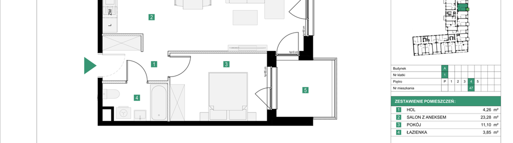 Mieszkanie w inwestycji: Osiedle Międzyleska - etap III