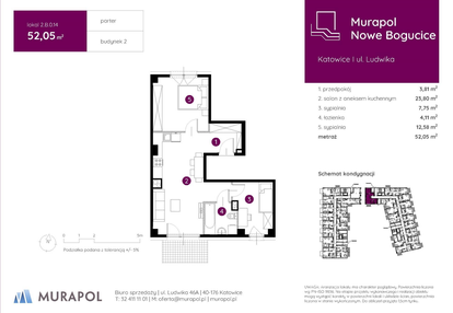 Mieszkanie w inwestycji: Murapol Nowe Bogucice