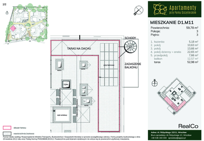 Mieszkanie w inwestycji: Apartamenty przy Parku Szczytnickim