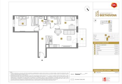 Mieszkanie w inwestycji: Apartamenty Beethovena