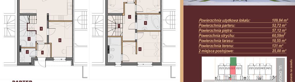 Dom w inwestycji: Dzielnica Hrabska etap IV