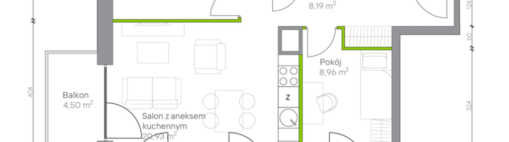 Mieszkanie w inwestycji: Jesionowa Vita