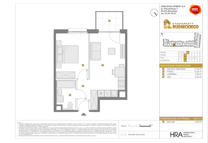 Mieszkanie w inwestycji: Apartamenty Rudnickiego