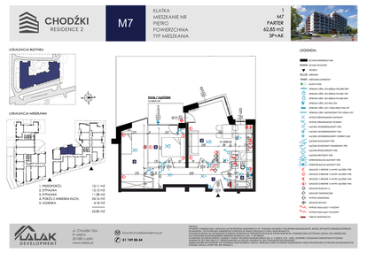 Mieszkanie w inwestycji: Chodźki Residence 2
