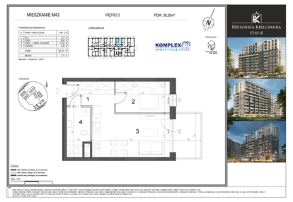 Mieszkanie w inwestycji: Dzielnica Kielczanka etap III