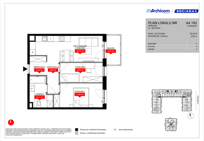 Mieszkanie w inwestycji: Osiedle Bociana 5