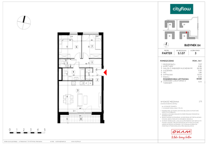 Mieszkanie w inwestycji: CityFlow etap II
