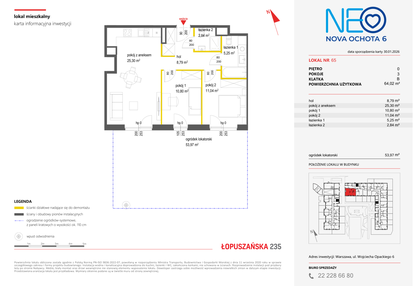 Mieszkanie w inwestycji: Neo Nova Ochota 6