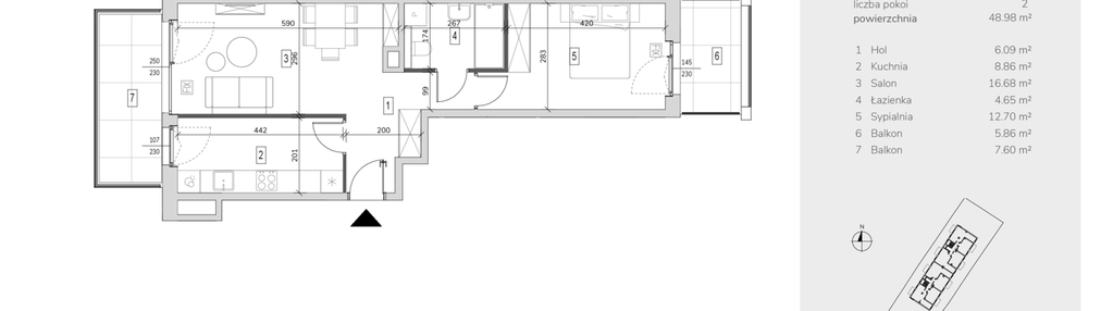 Mieszkanie w inwestycji: Orzechowa 2