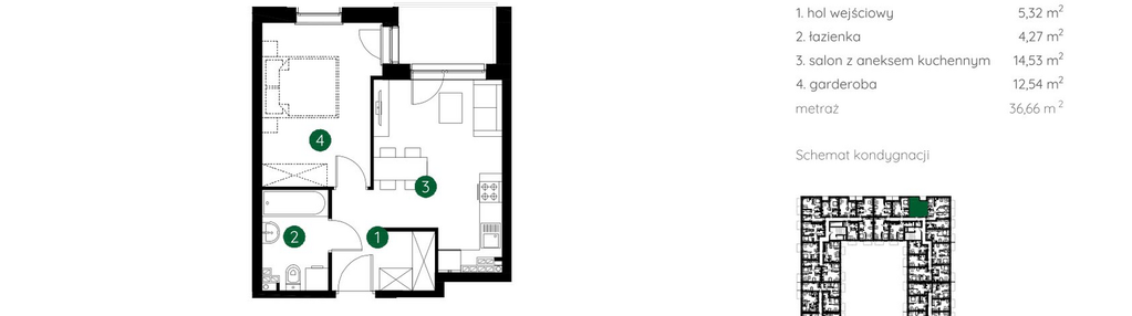 Mieszkanie w inwestycji: Murapol Gardenia