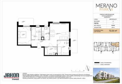 Mieszkanie w inwestycji: Merano Park II