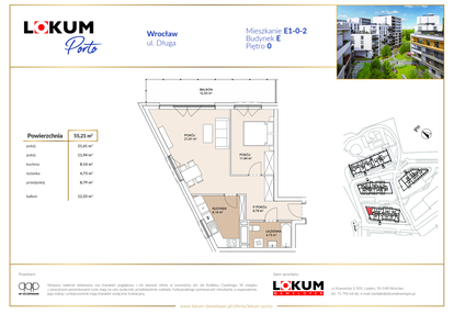 Mieszkanie w inwestycji: Lokum Porto etap VI