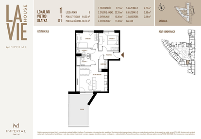 Mieszkanie w inwestycji: La Vie House