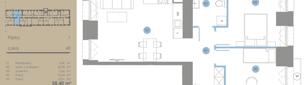 Mieszkanie w inwestycji: Oficyna - mieszkania