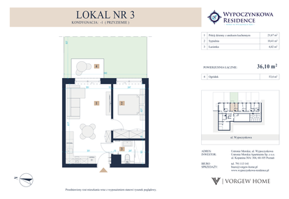 Mieszkanie w inwestycji: Wypoczynkowa Residence - apartamenty inwestycyjne