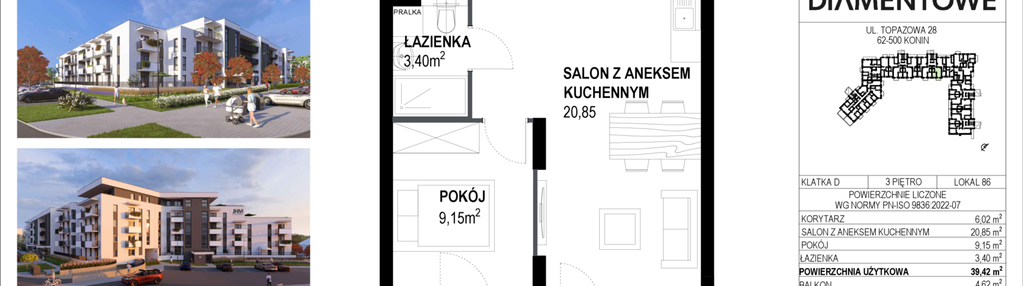 Mieszkanie w inwestycji: Nove Diamentowe