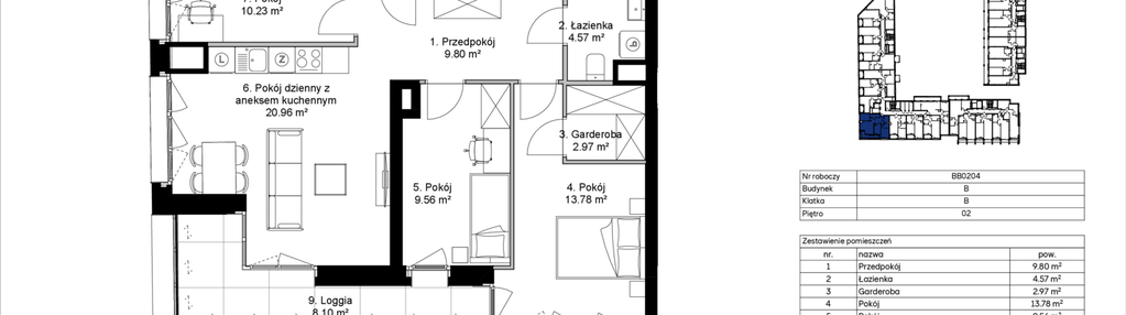 Mieszkanie w inwestycji: Awangarda Mogilska