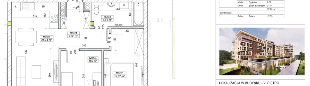 Mieszkanie w inwestycji: Apartamenty Widok Włoszczowa
