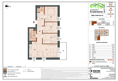 Mieszkanie w inwestycji: Ogrody Andersena