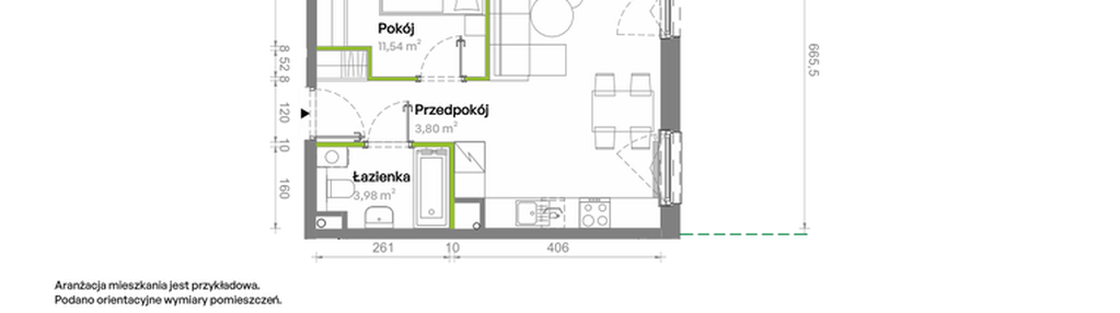 Mieszkanie w inwestycji: Południe Vita