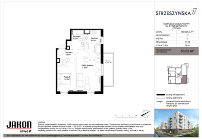 Mieszkanie w inwestycji: Strzeszyńska 77