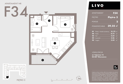 Mieszkanie w inwestycji: Livo