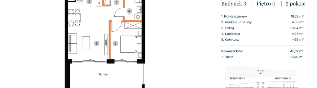 Mieszkanie w inwestycji: Apartamenty Marina Rogowo