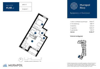 Mieszkanie w inwestycji: Murapol Rivo