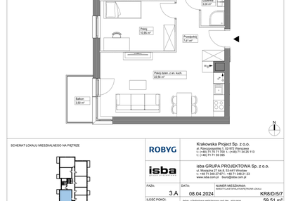 Mieszkanie w inwestycji: Apartamenty Krakowska etap VIII