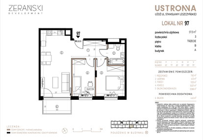 Mieszkanie w inwestycji: Ustronna