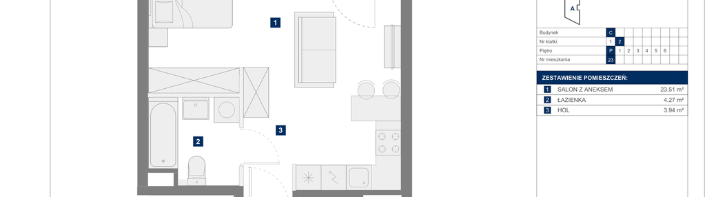 Mieszkanie w inwestycji: Apartamenty Park Matecznego Etap 1