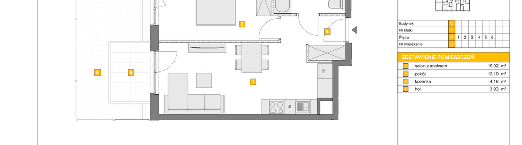 Mieszkanie w inwestycji: Osiedle Rapsodia etap 2