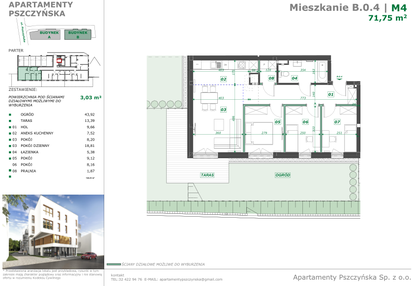 Mieszkanie w inwestycji: Apartamenty Pszczyńska