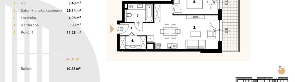 Mieszkanie w inwestycji: Aleja Krakowska 201
