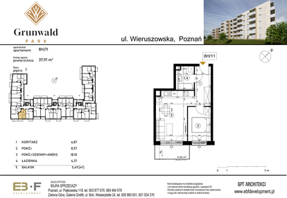 Mieszkanie w inwestycji: Grunwald Park