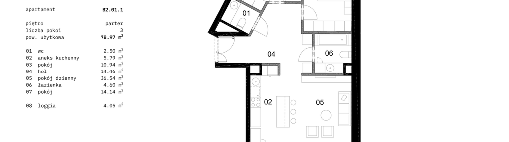 Mieszkanie w inwestycji: Solna 6