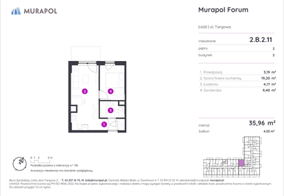 Mieszkanie w inwestycji: Murapol Forum