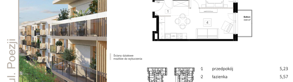 Mieszkanie w inwestycji: Poezji