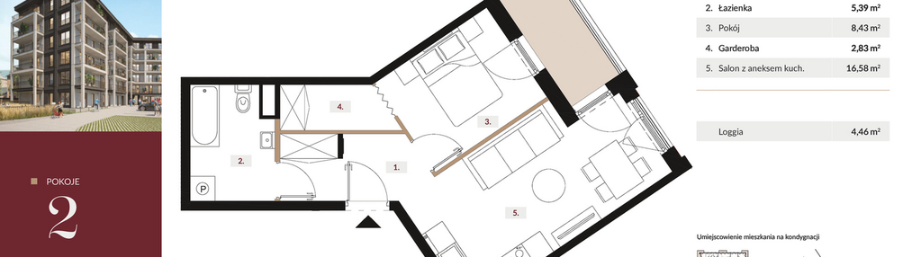 Mieszkanie w inwestycji: Krakowska Rogatka