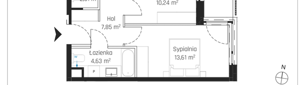Mieszkanie w inwestycji: Nadmotławie Apartments etap J