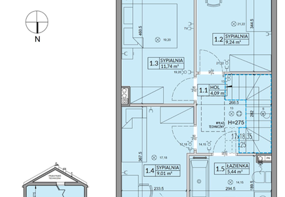 Dom w inwestycji: Arkady Walendów etap 3 i 4