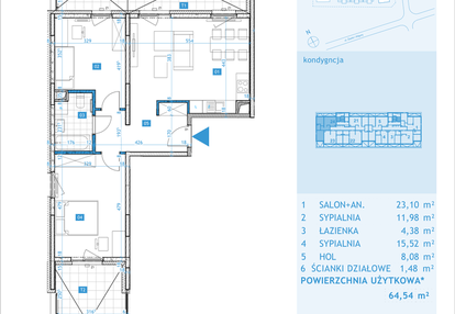 Mieszkanie w inwestycji: Osiedle Botaników etap E