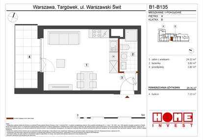 Mieszkanie w inwestycji: Warszawski Świt etap VIII